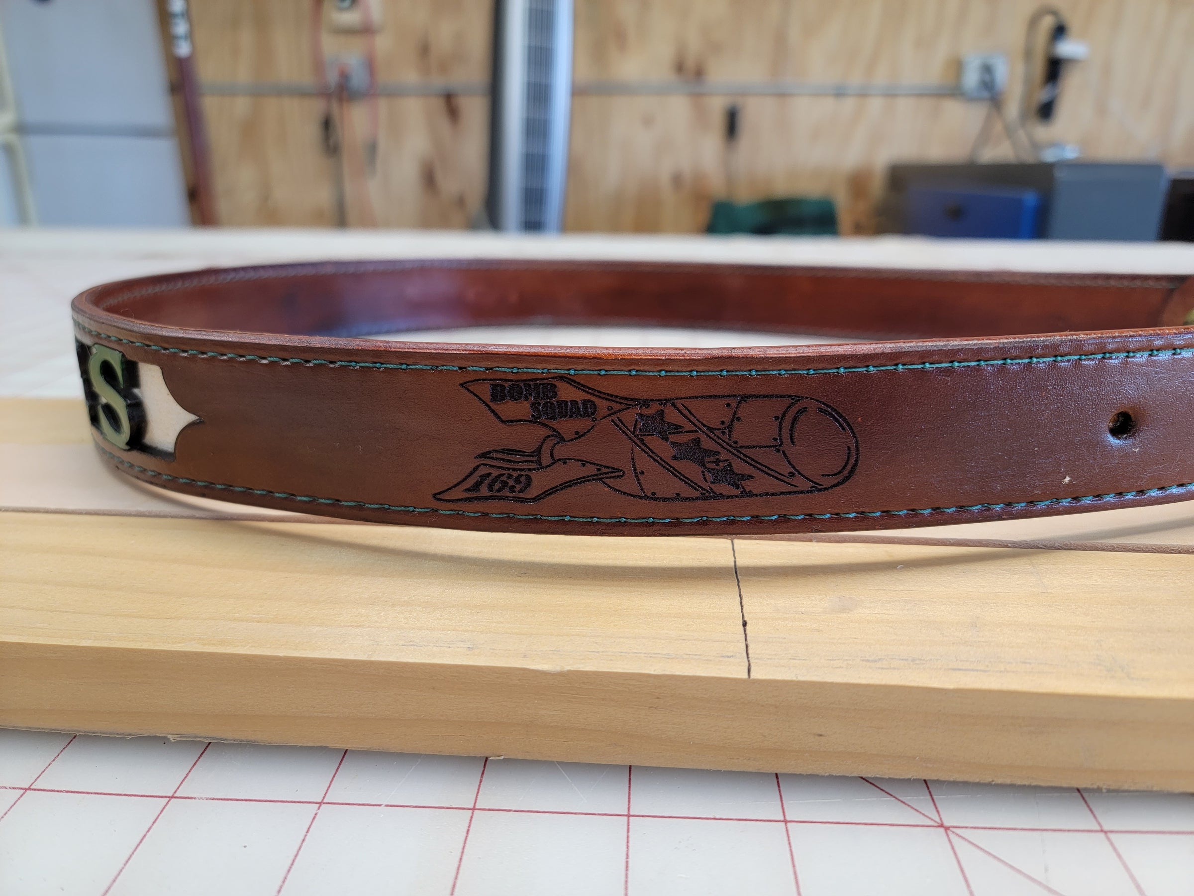 BFMC Leather Belt, 1.5