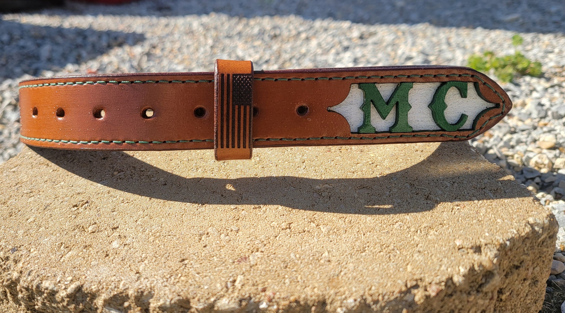 BFMC Leather Belt, 1.5